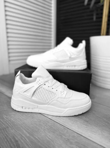 Adidasi barbati albi 711 T3-1